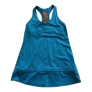 MEC | Racerback Tank Top Blue With Drawstring Waist - Size XS